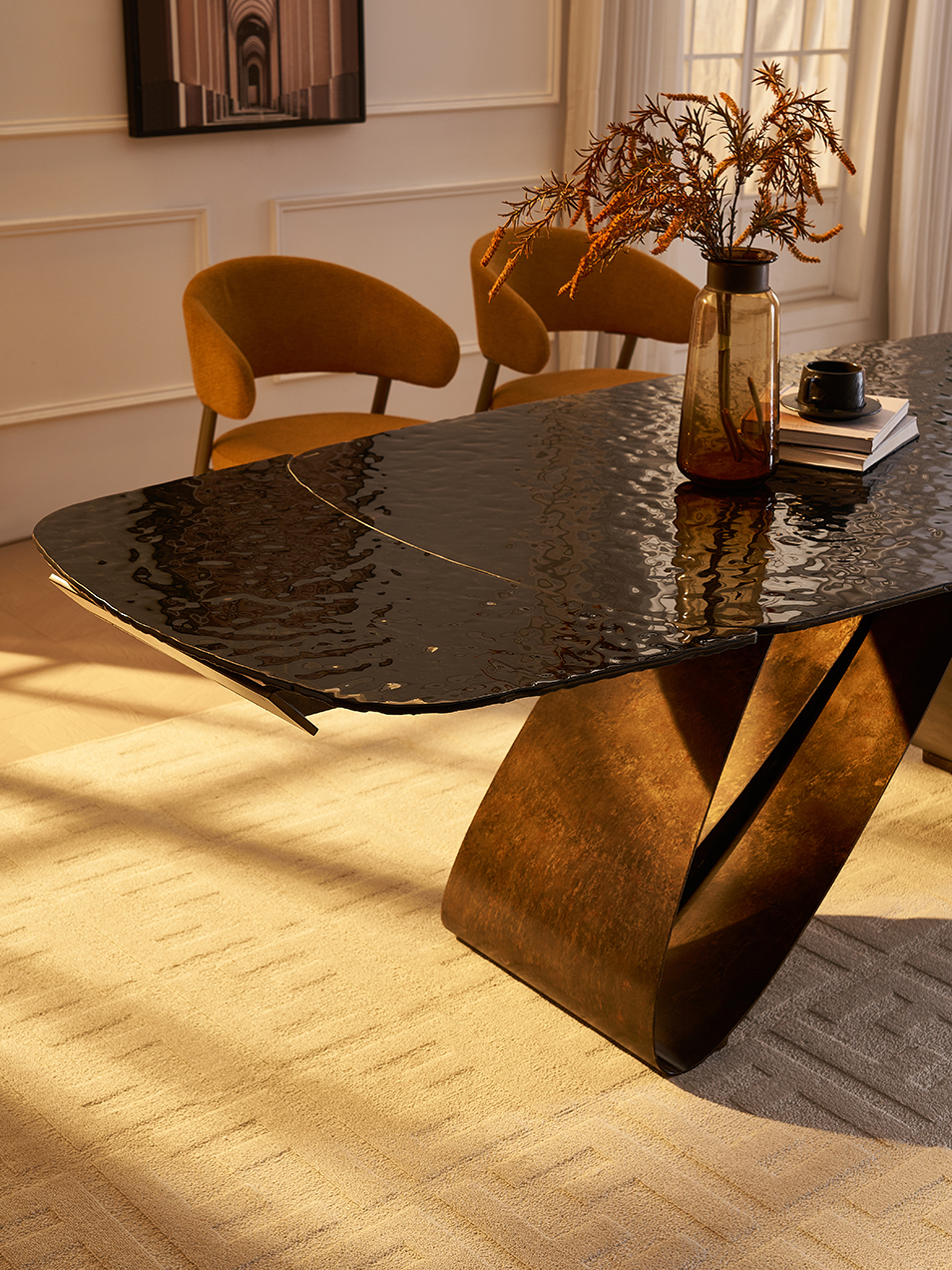 Reliable Furniture Extension Dining Table